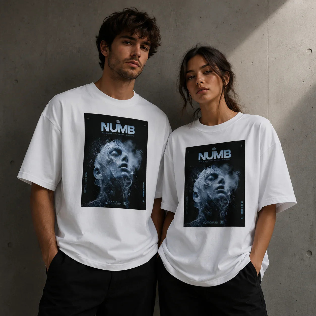 Oversized T-Shirt Numb Abstrakt