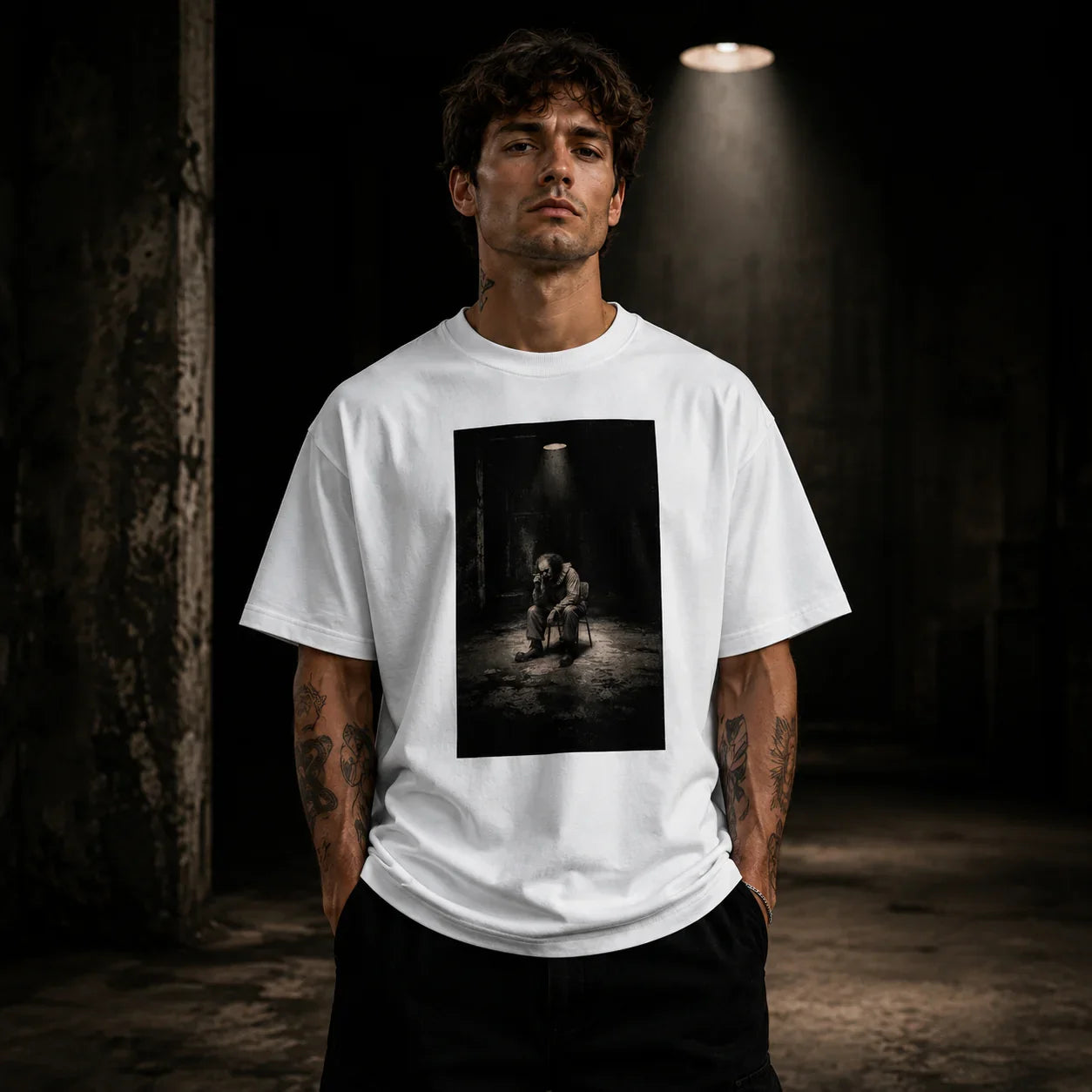 Oversized Shirt The sad Clown