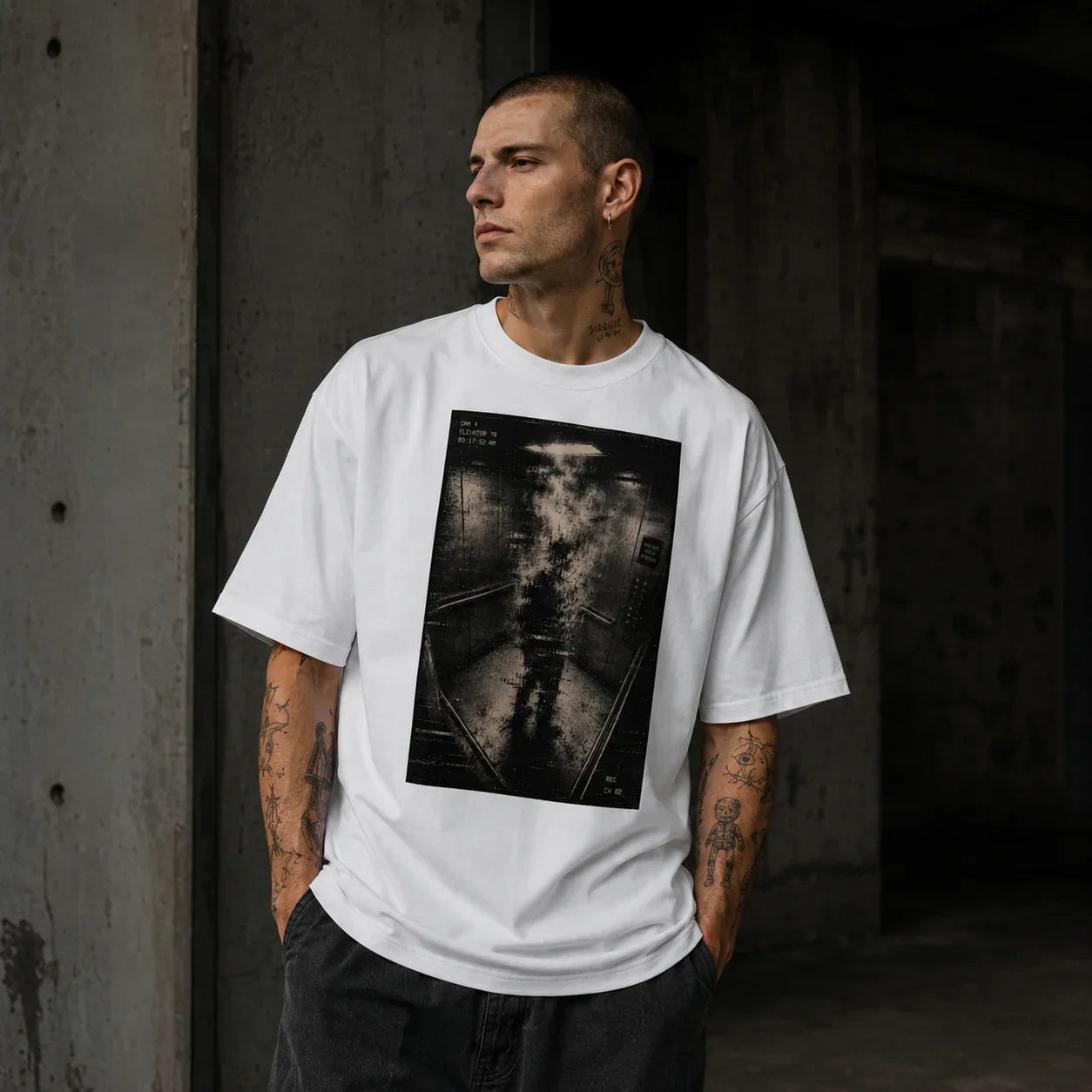 Oversized Shirt Elevateor Shadow