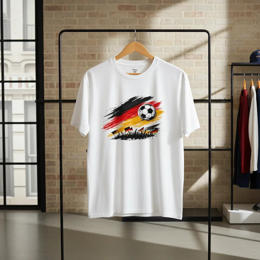 Fanshirt schwarz rot gold
