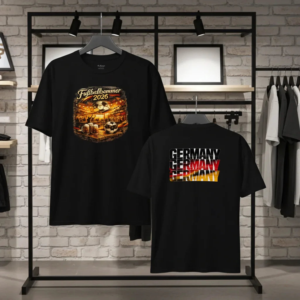 Fanshirt Germany Front & Backprint