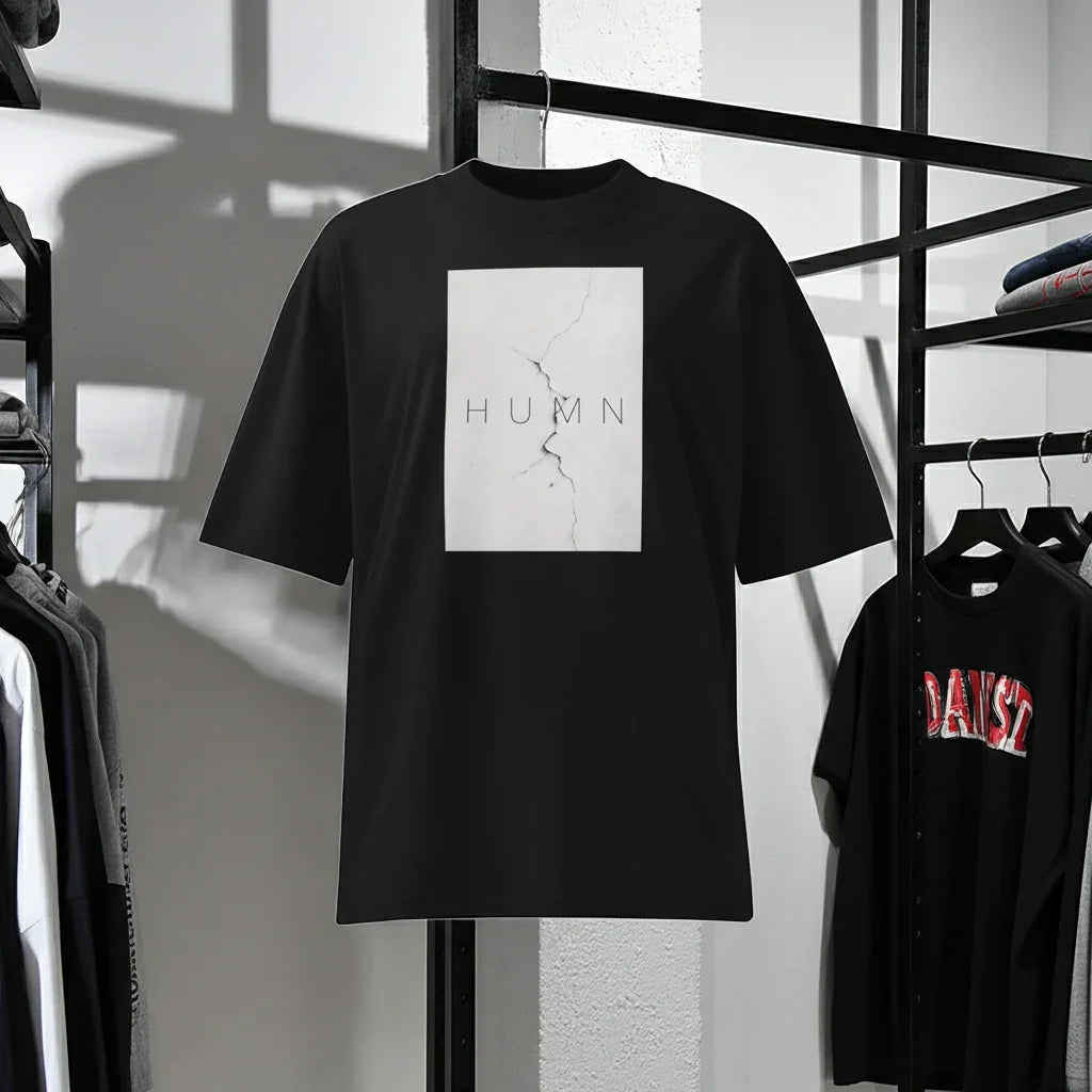Oversized T-Shirt HUMN PRIVE COLLECTIVE B&W EDITION