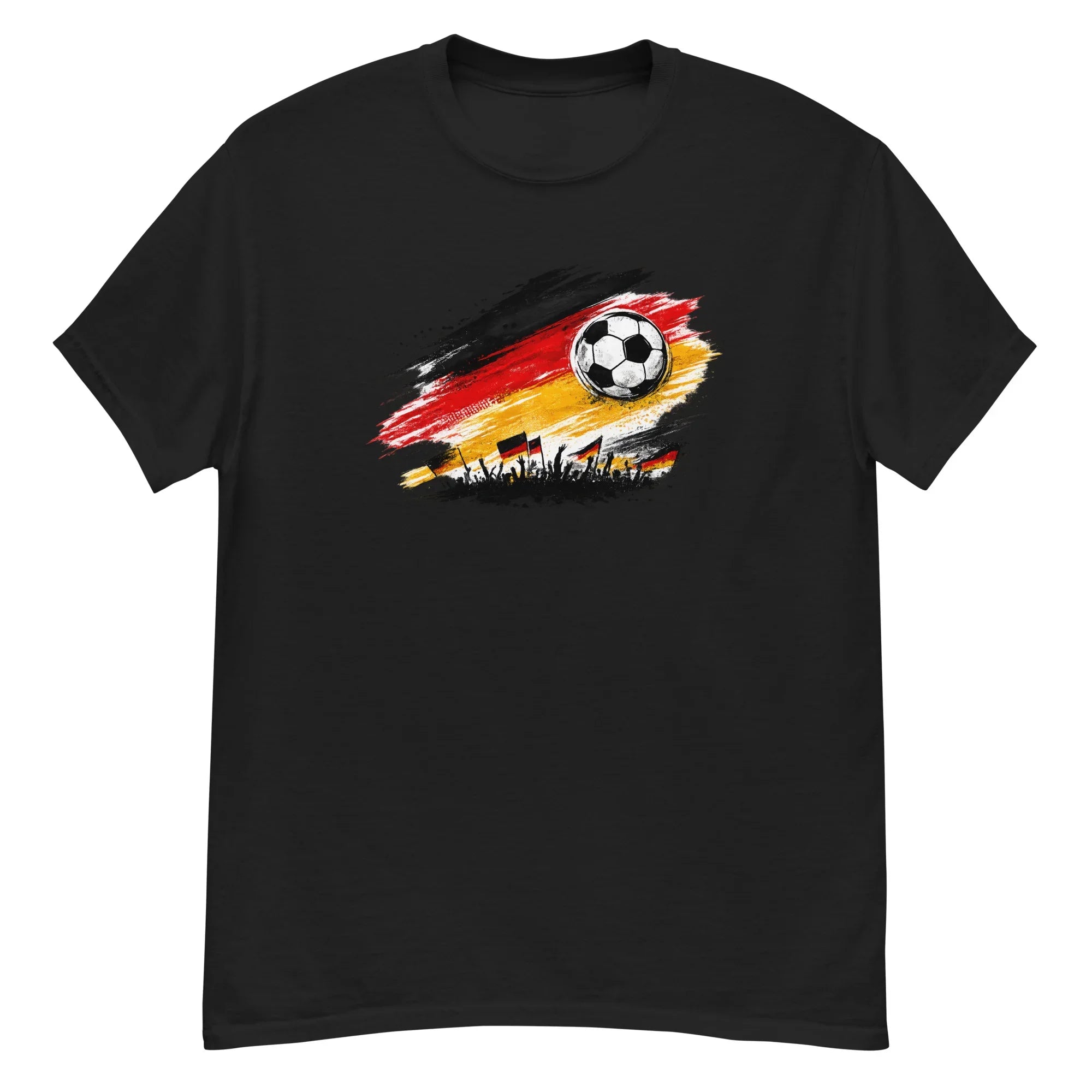 Fanshirt schwarz rot gold