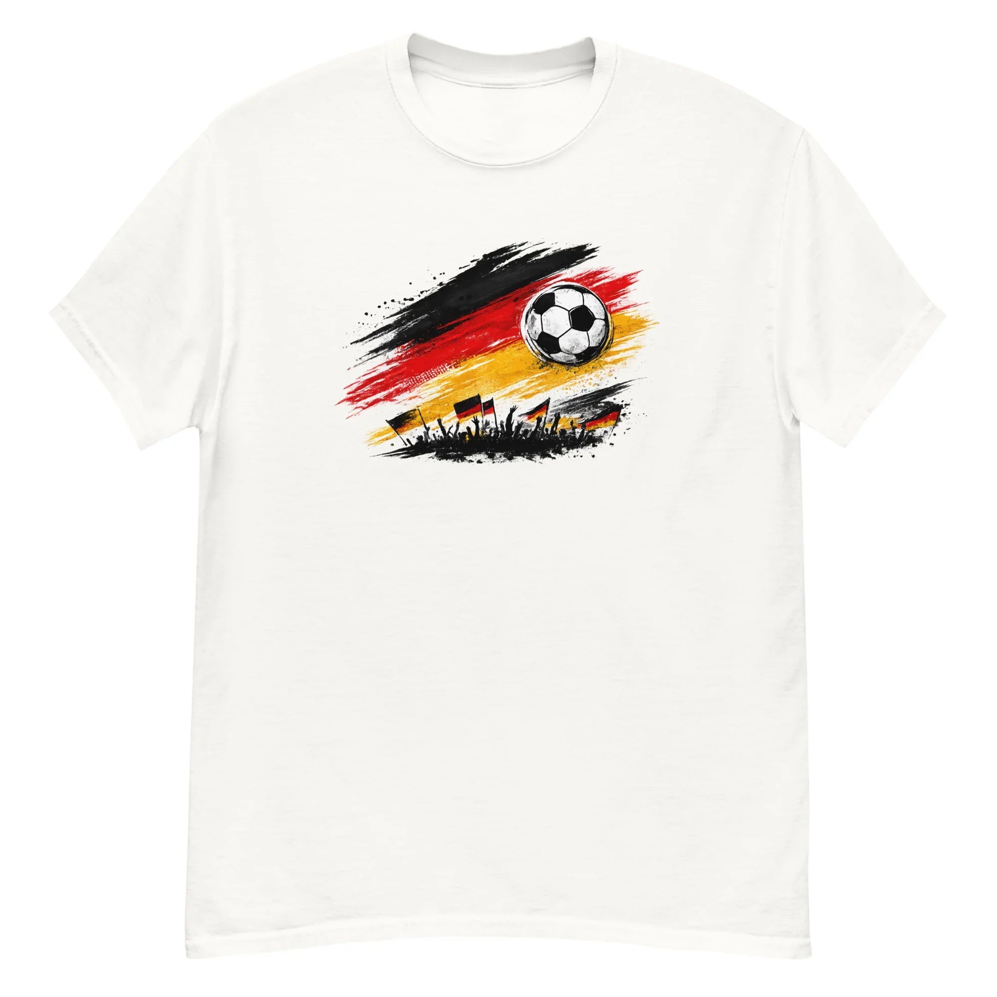 Fanshirt schwarz rot gold