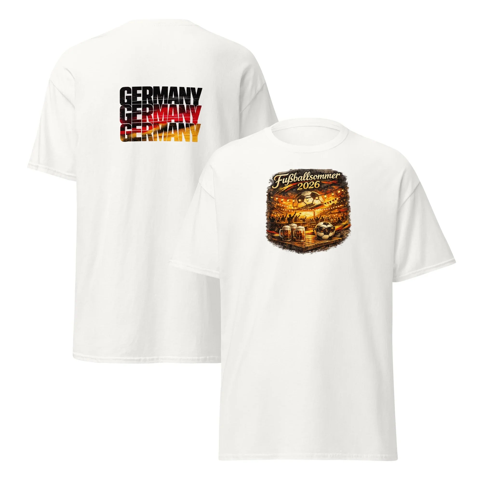 Fanshirt Germany Front & Backprint