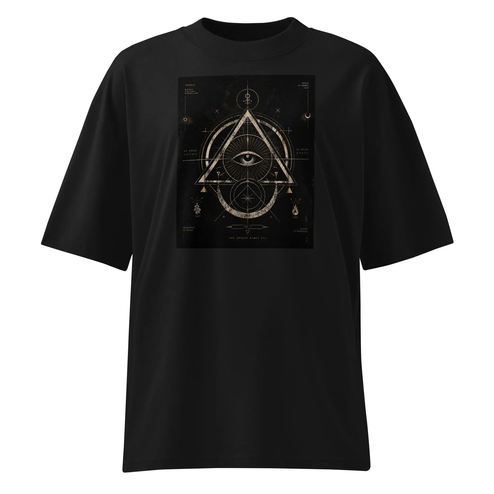Oversized T-Shirt The Eye Abstrakt