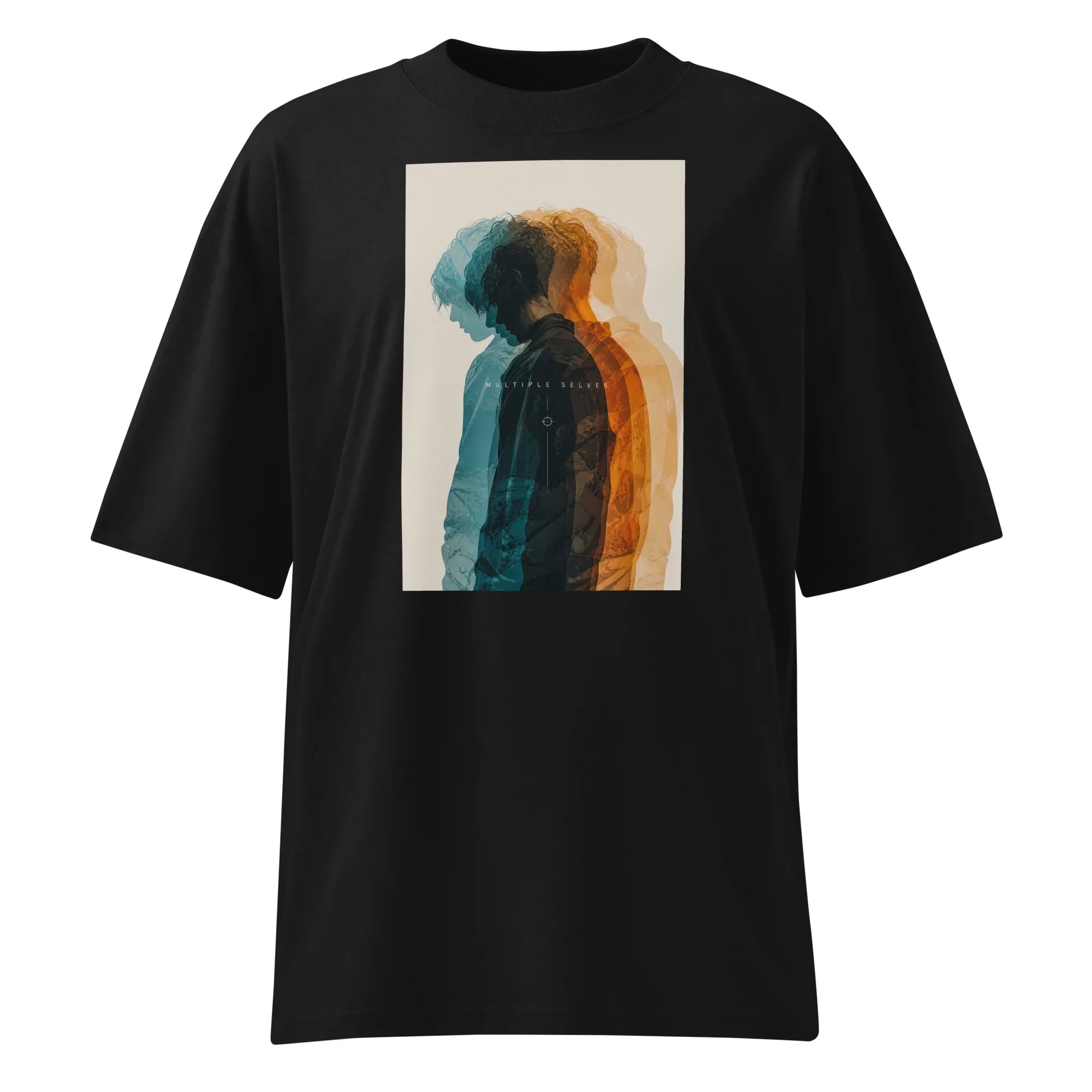 Oversized T-Shirt Multiple Abstrakt