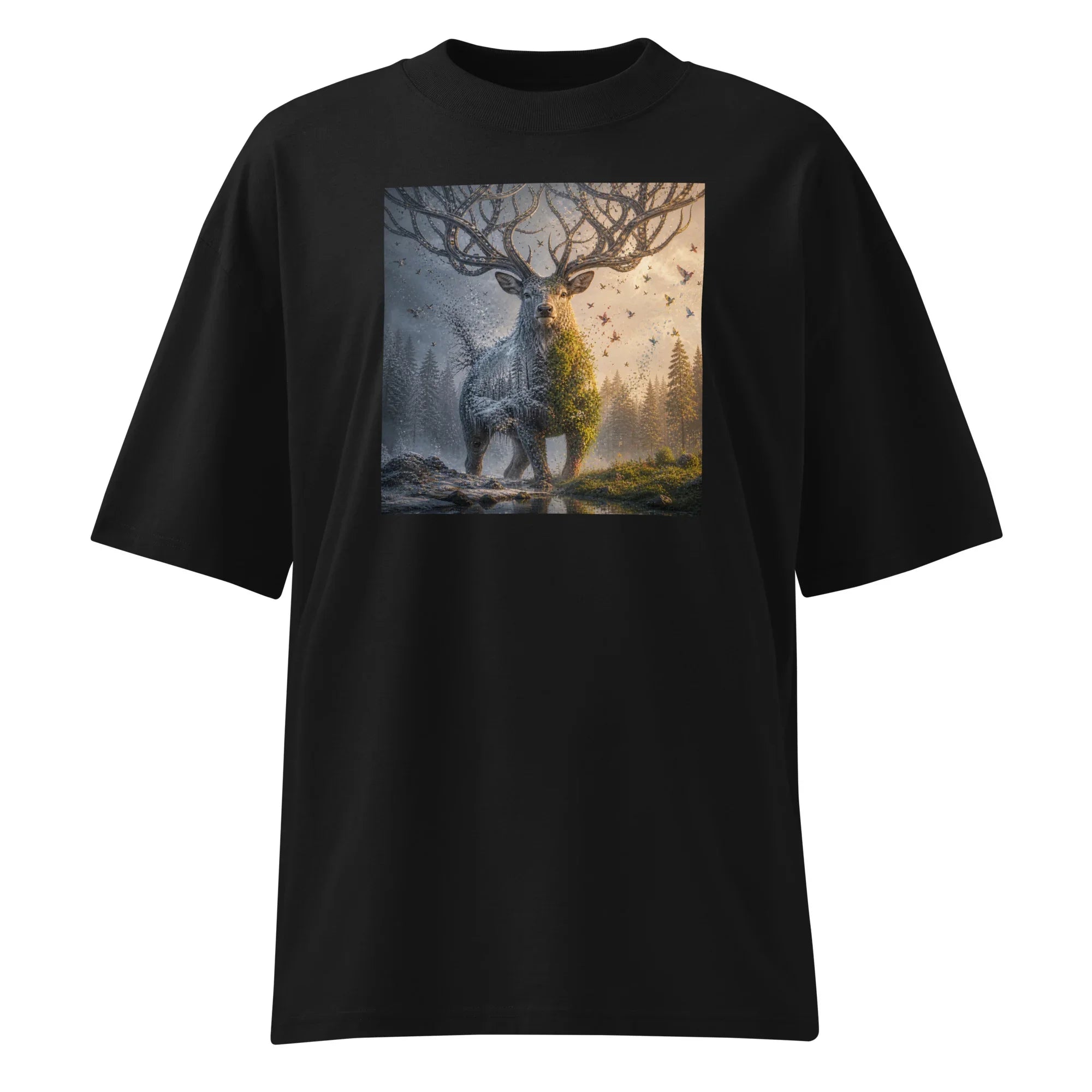 Oversized T-Shirt Proud Animal Abstrakt