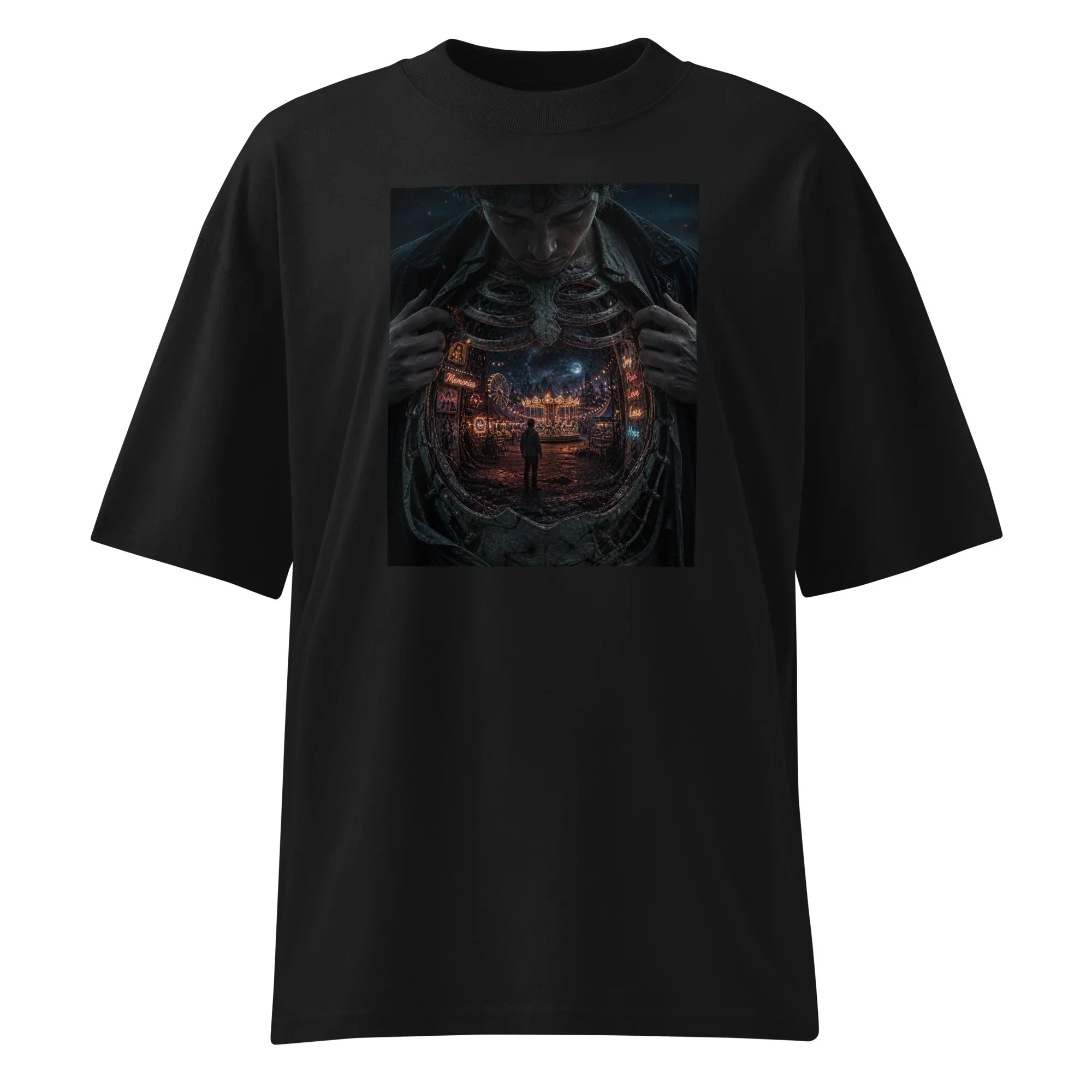 Oversized T-Shirt Inside Abstrakt