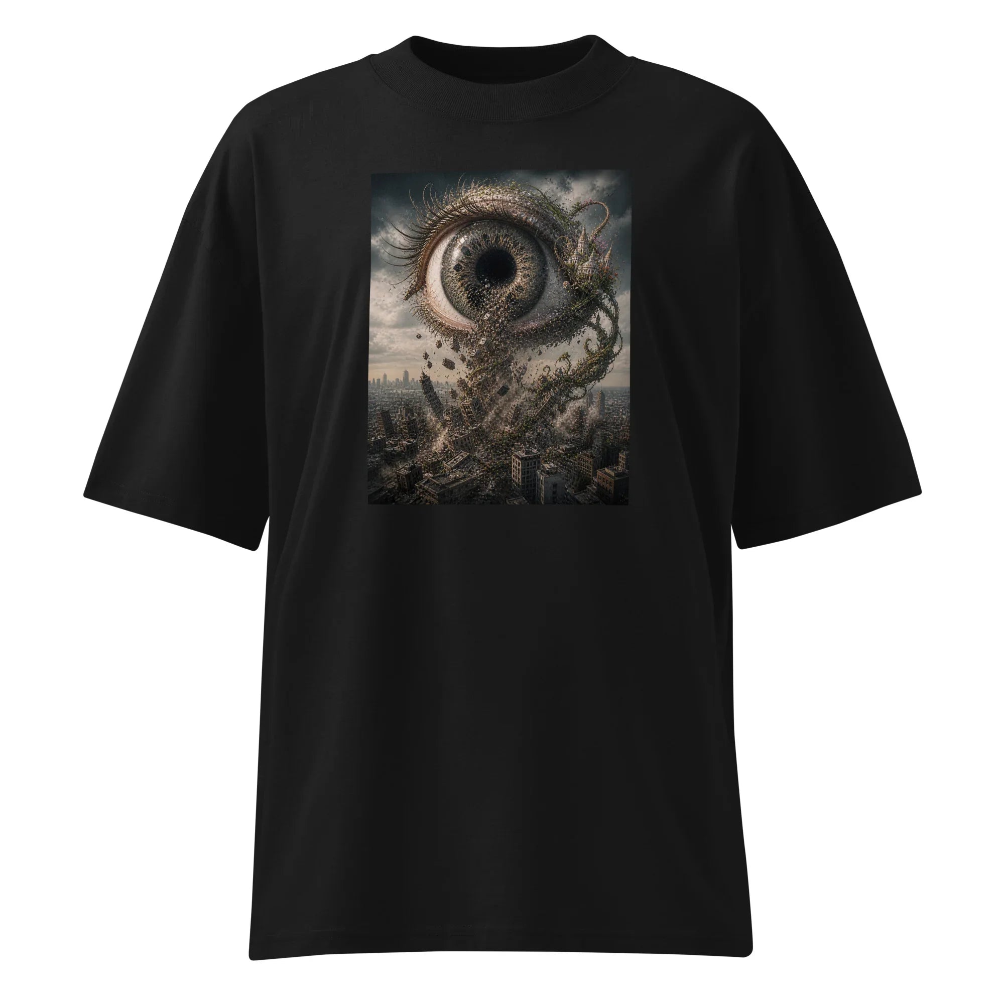 Oversized T-Shirt Eyecontact Abstrakt