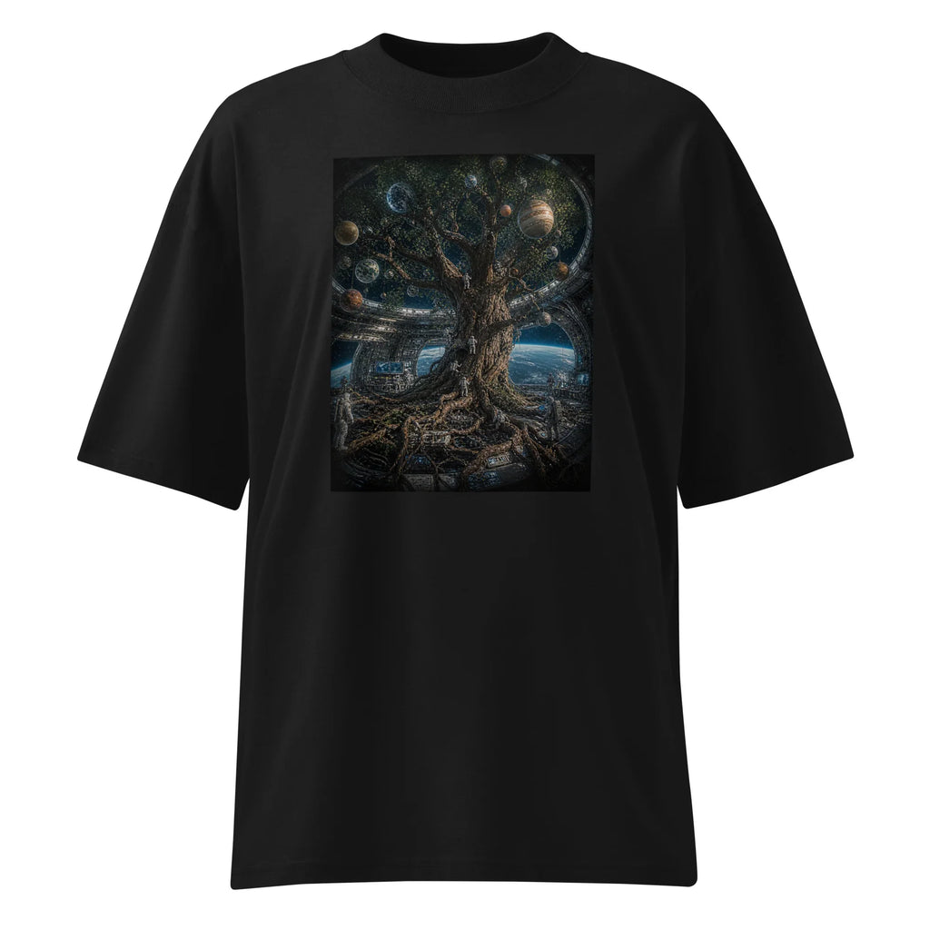 Oversized T-Shirt The Tree of Agaram Abstrakt