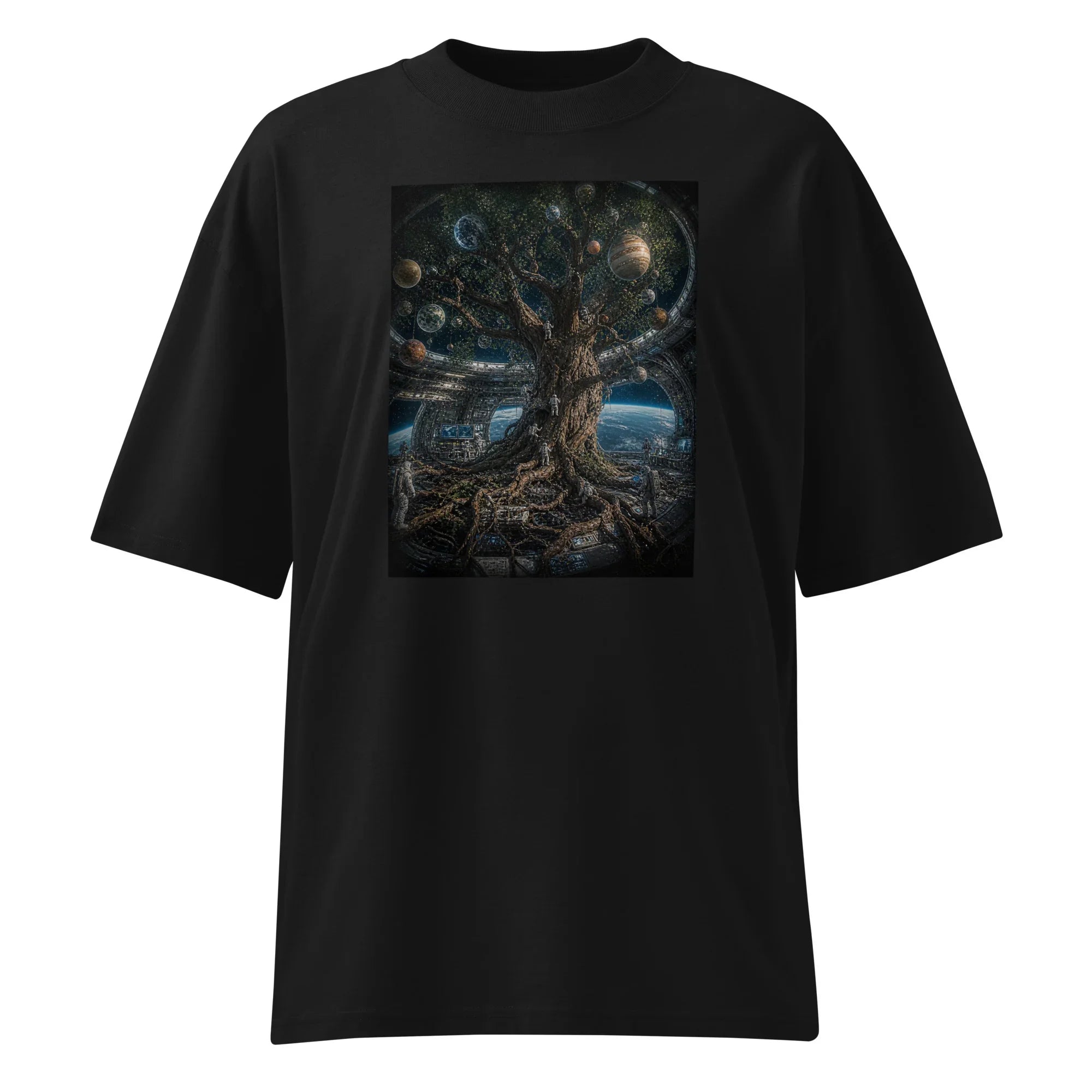 Oversized T-Shirt The Tree of Agaram Abstrakt