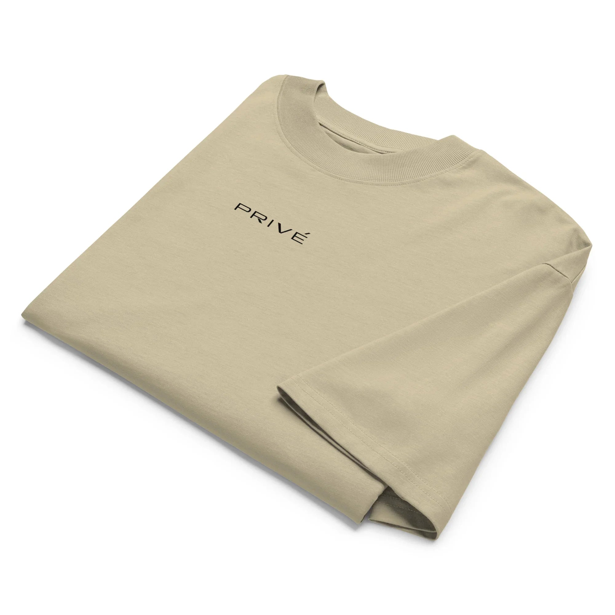 organic oversized high neck t-shirt