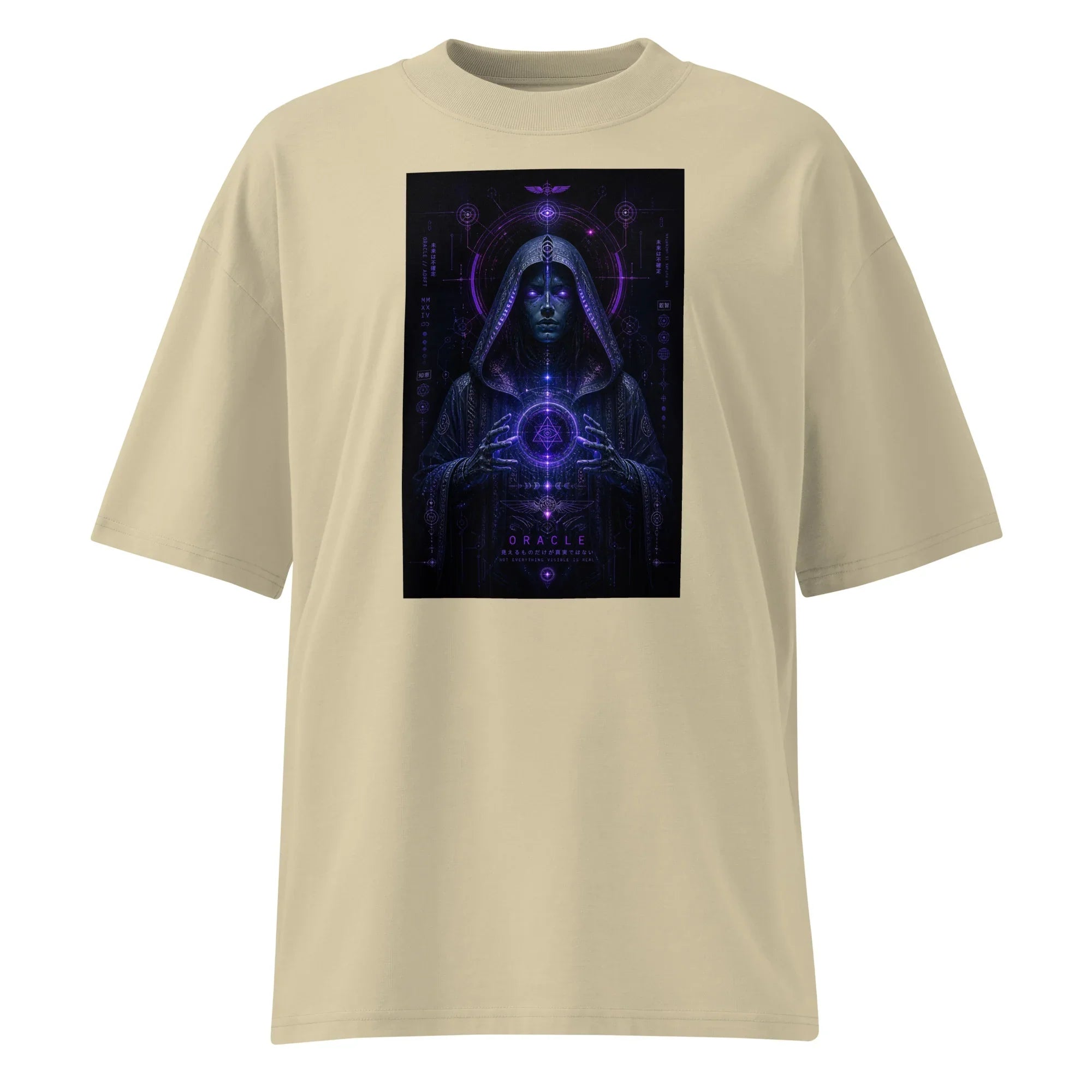 Oversized T-Shirt Oracle Abstrakt