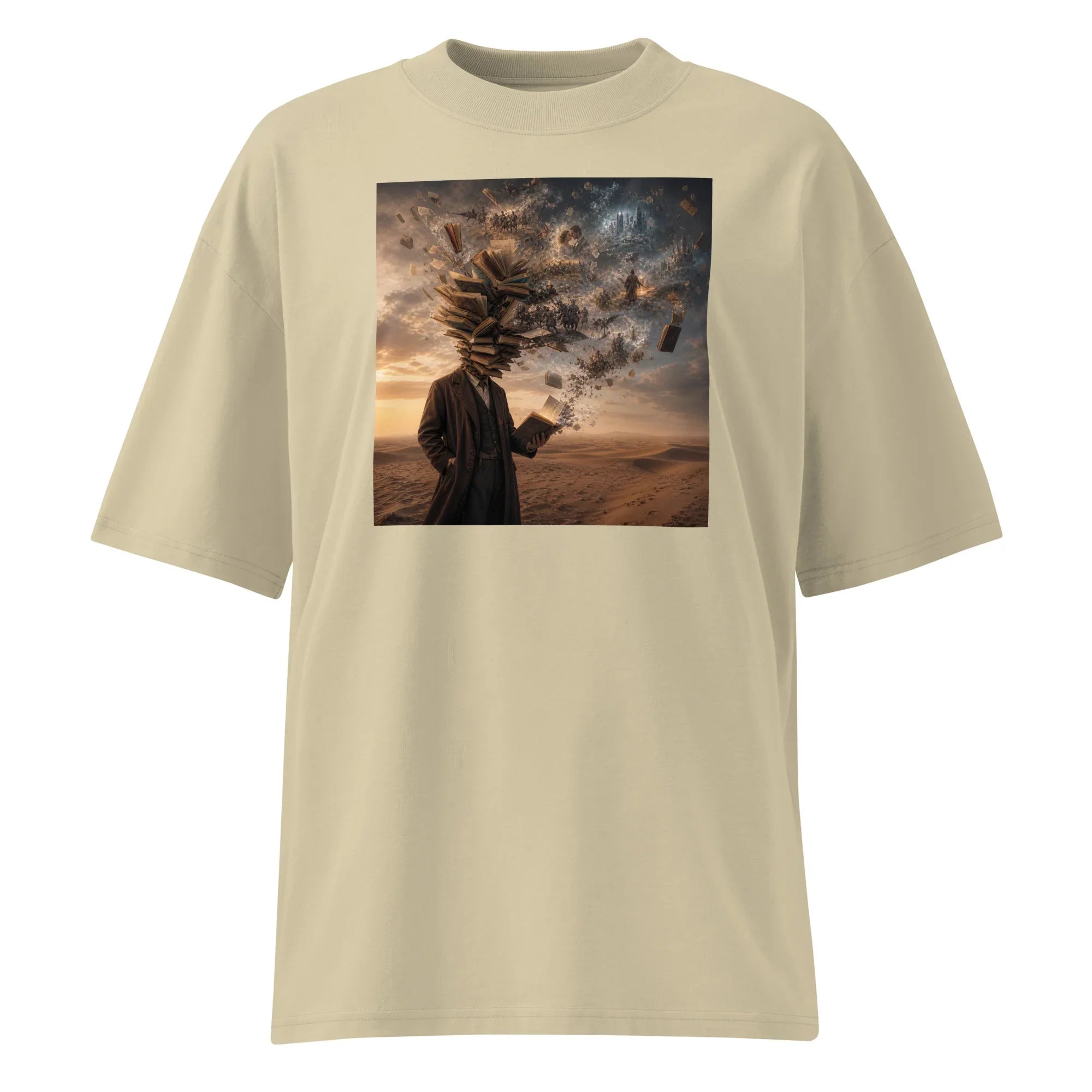 Oversized T-Shirt Books Abstrakt