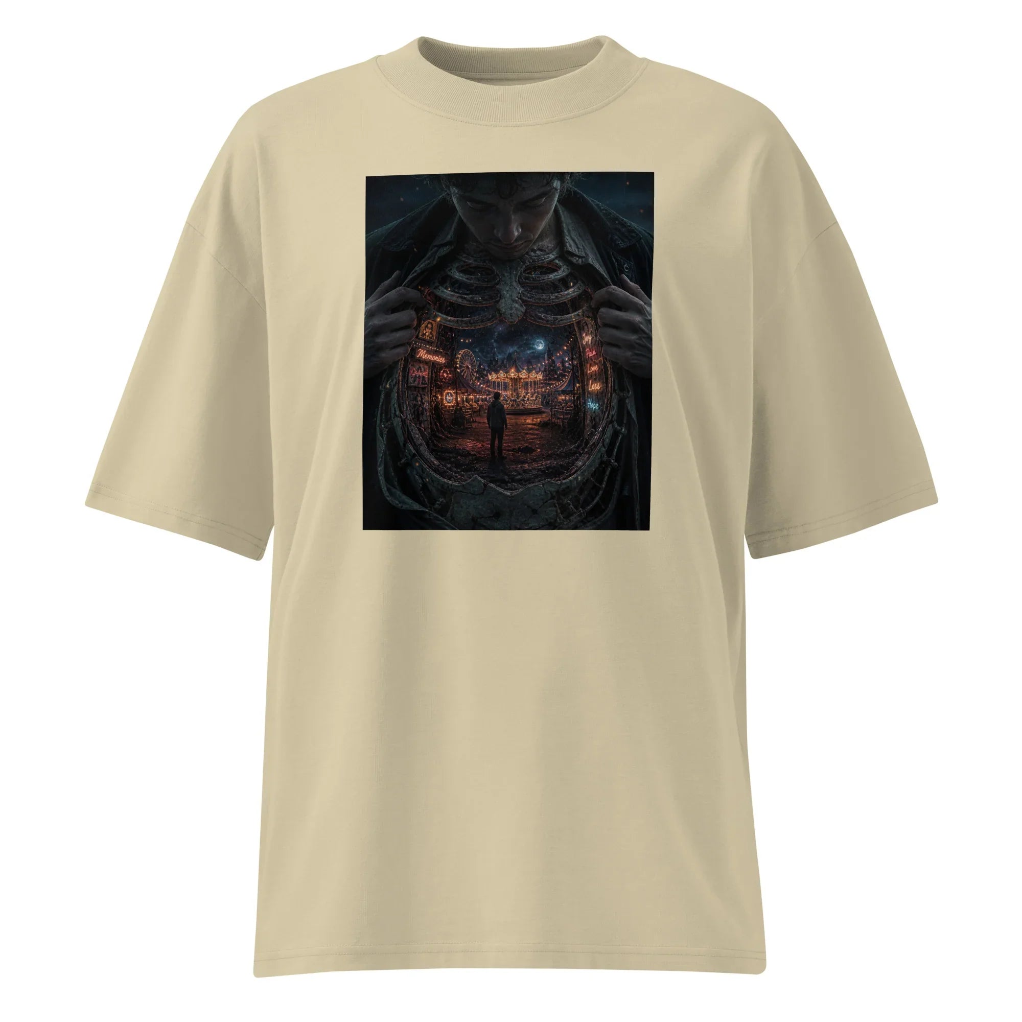 Oversized T-Shirt Inside Abstrakt