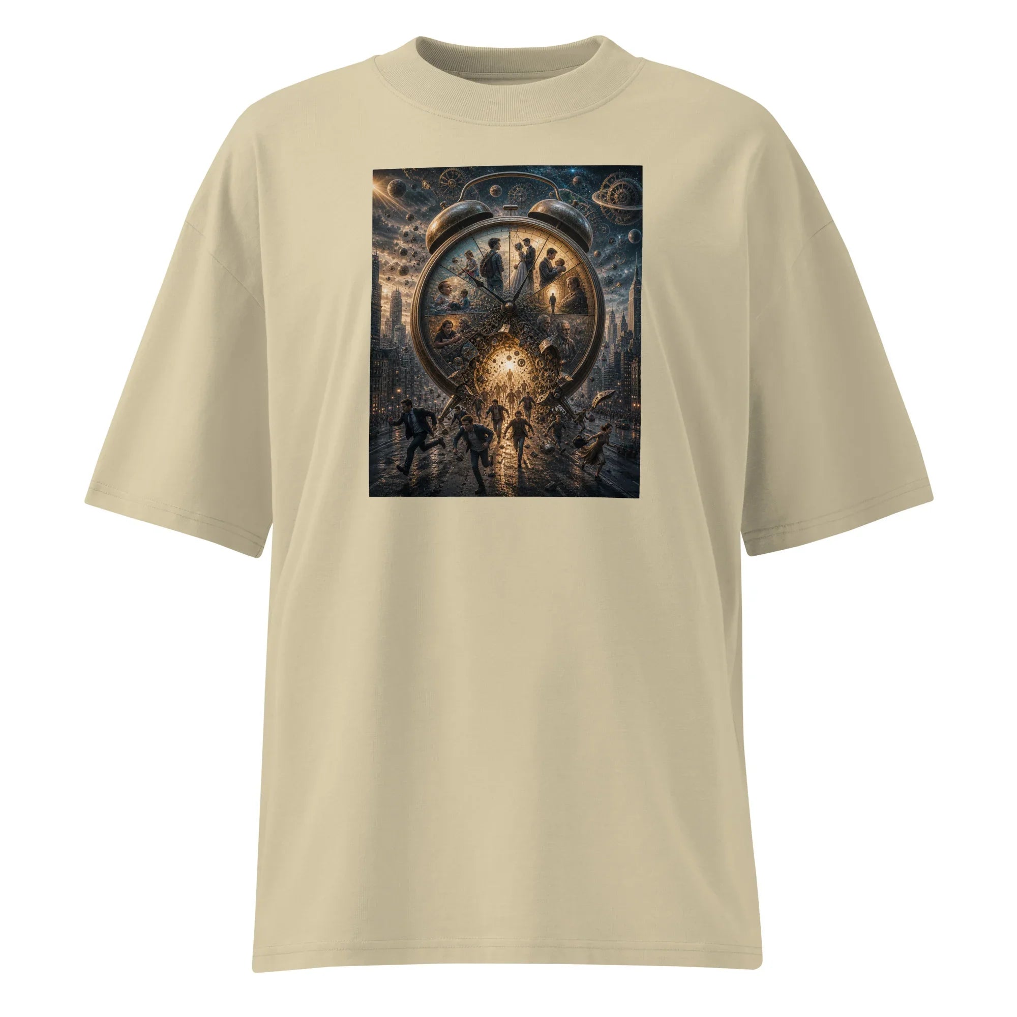 Oversized T-Shirt Lifetime gone Abstrakt