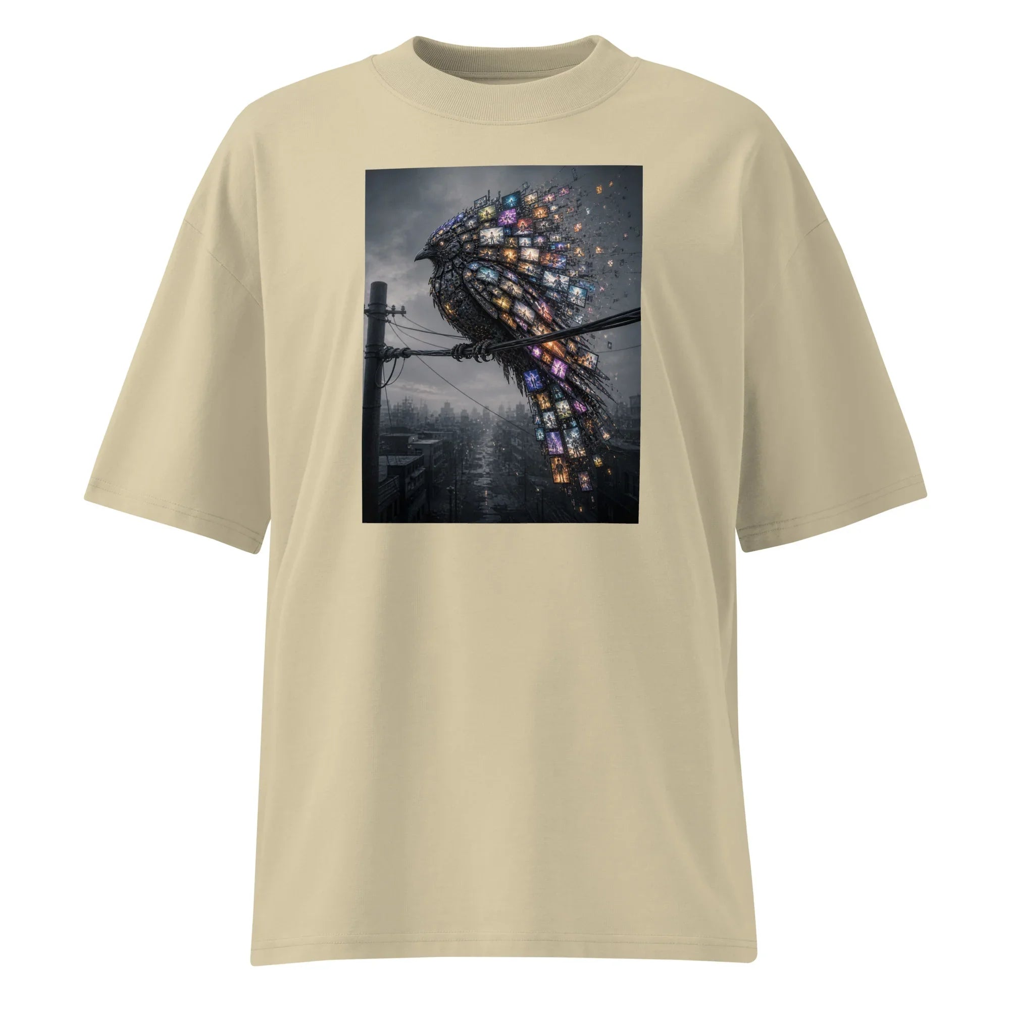Oversized T-Shirt Mockingbird Abstrakt