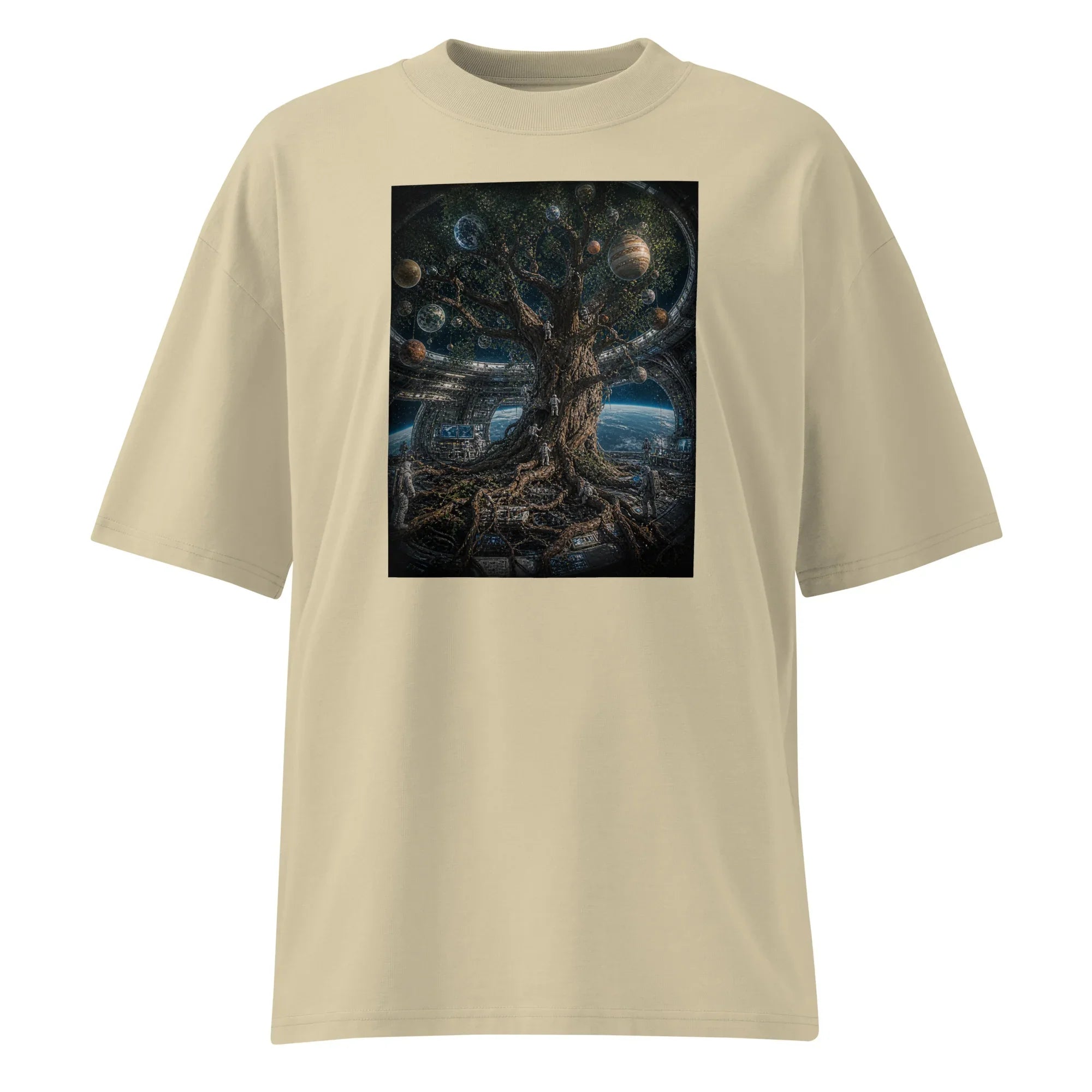 Oversized T-Shirt The Tree of Agaram Abstrakt