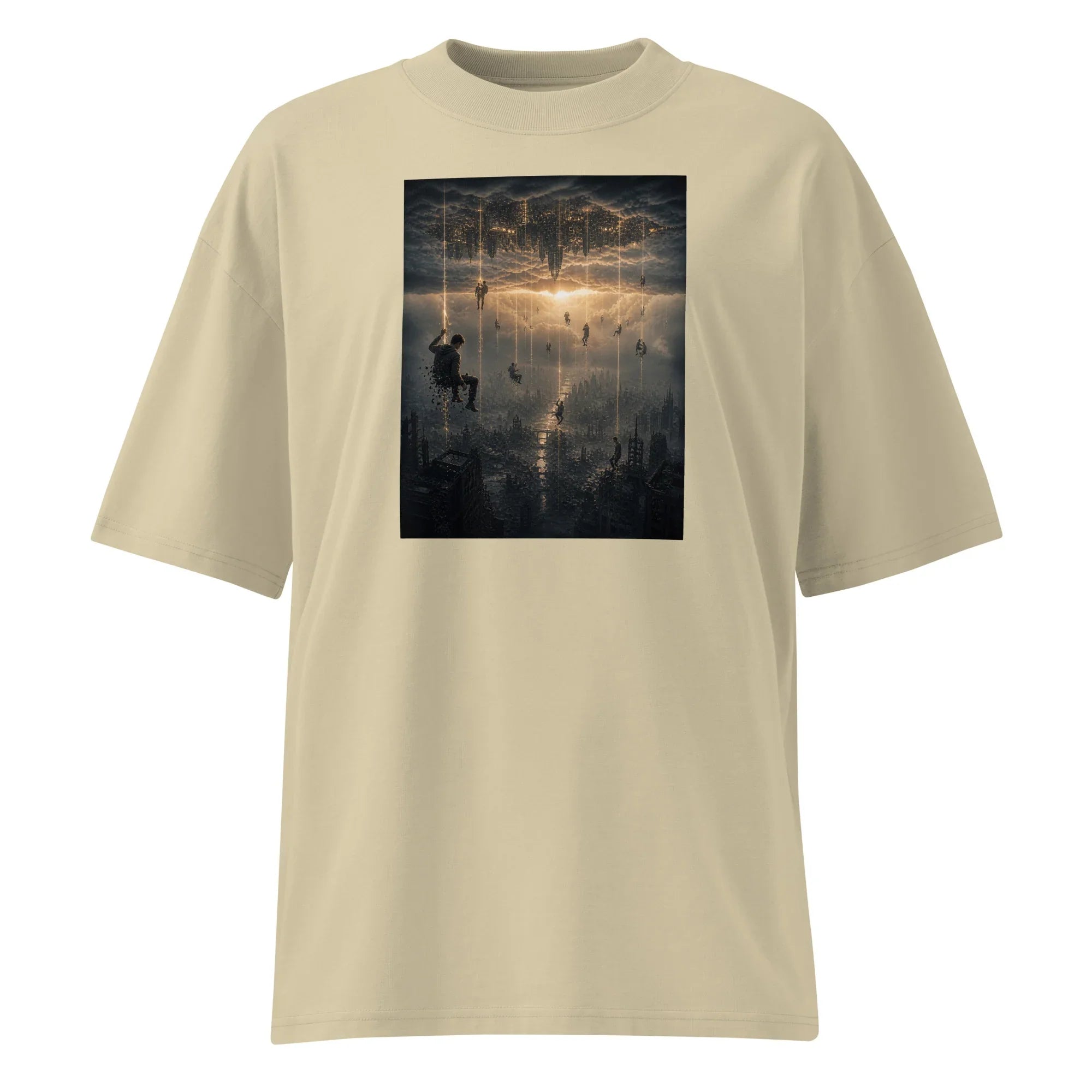 Oversized T-Shirt Heavens Rope Abstrakt