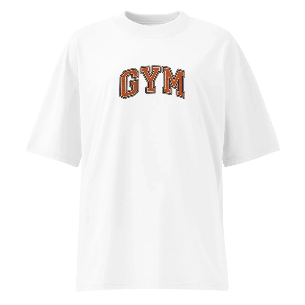 organic oversized high neck t-shirt
