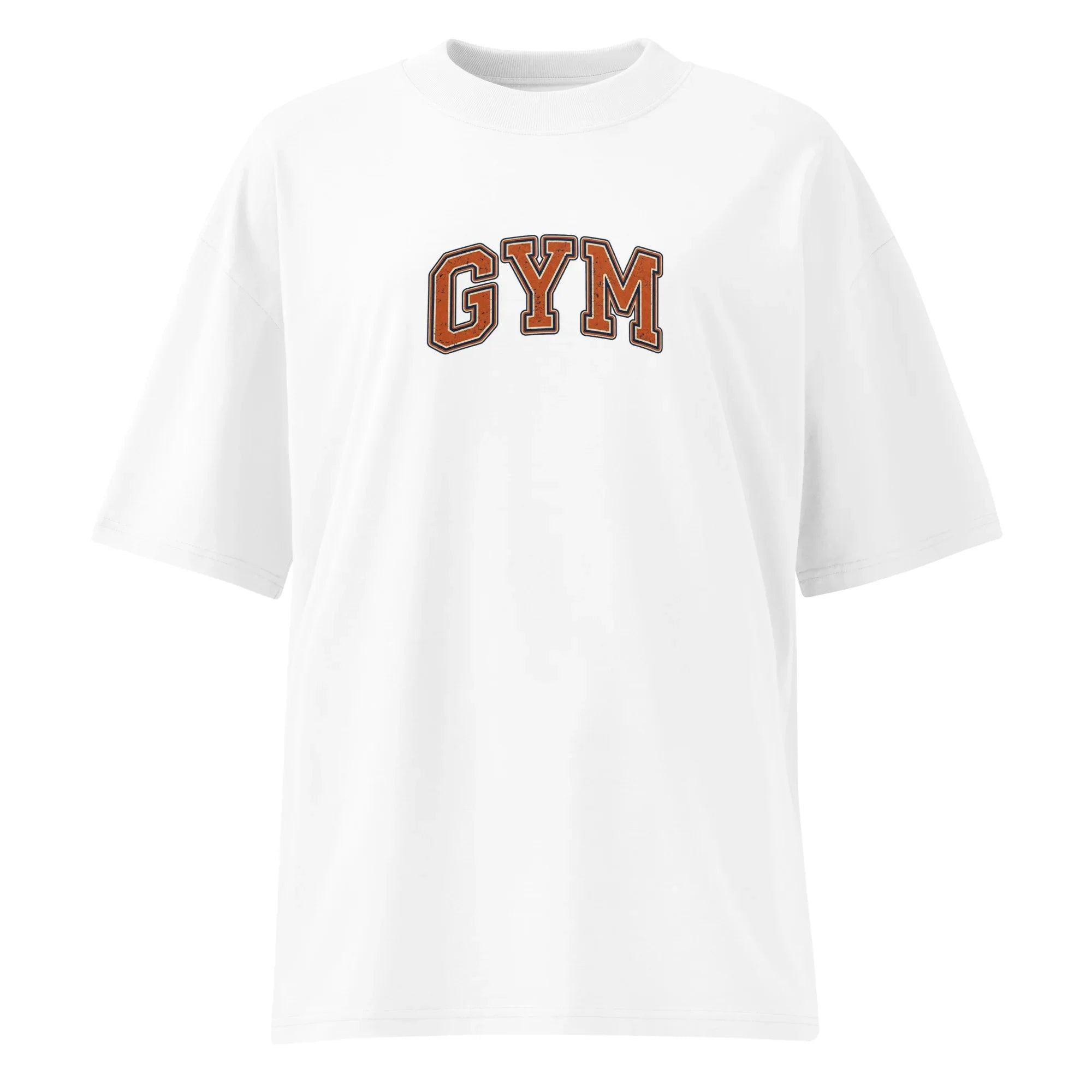 organic oversized high neck t-shirt