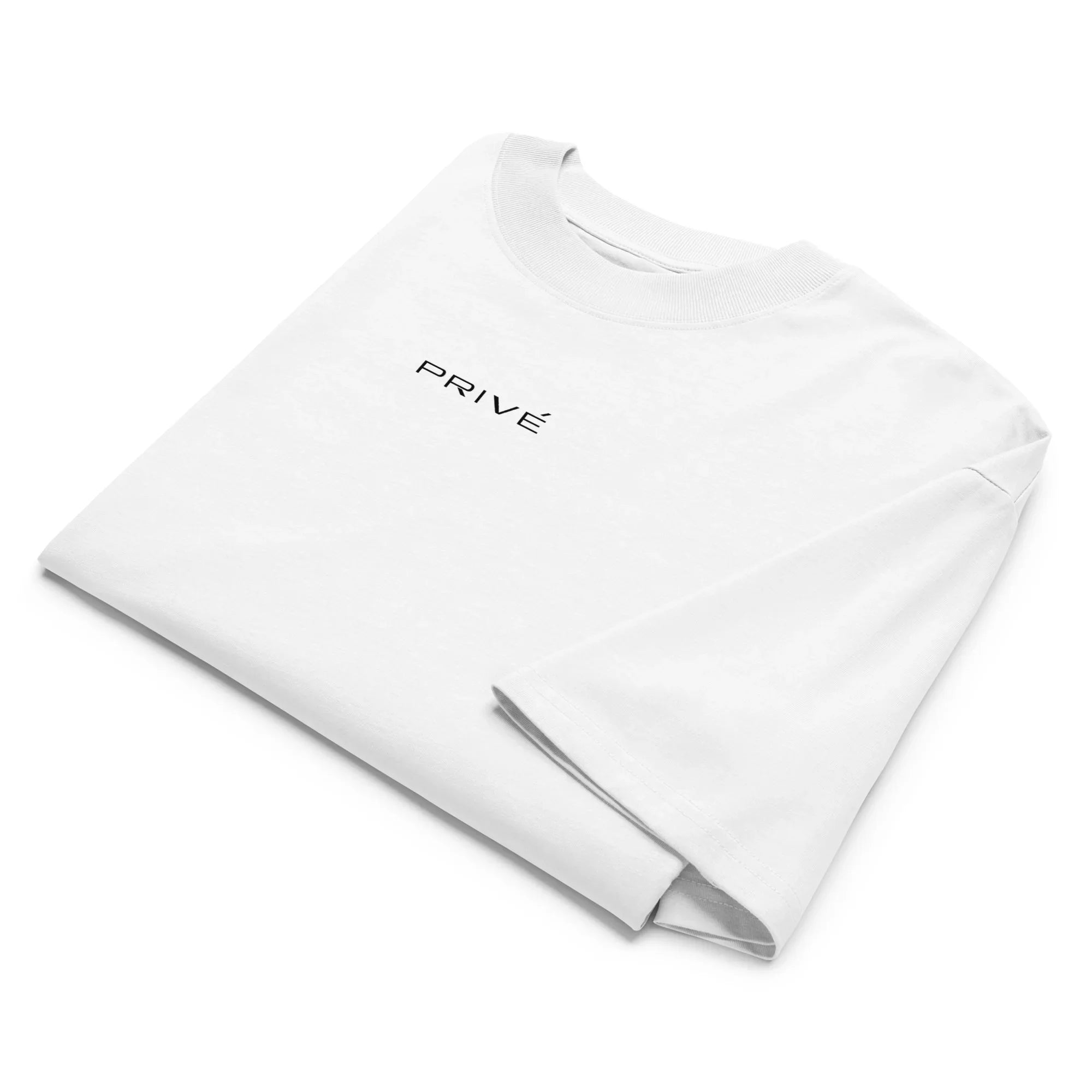 organic oversized high neck t-shirt