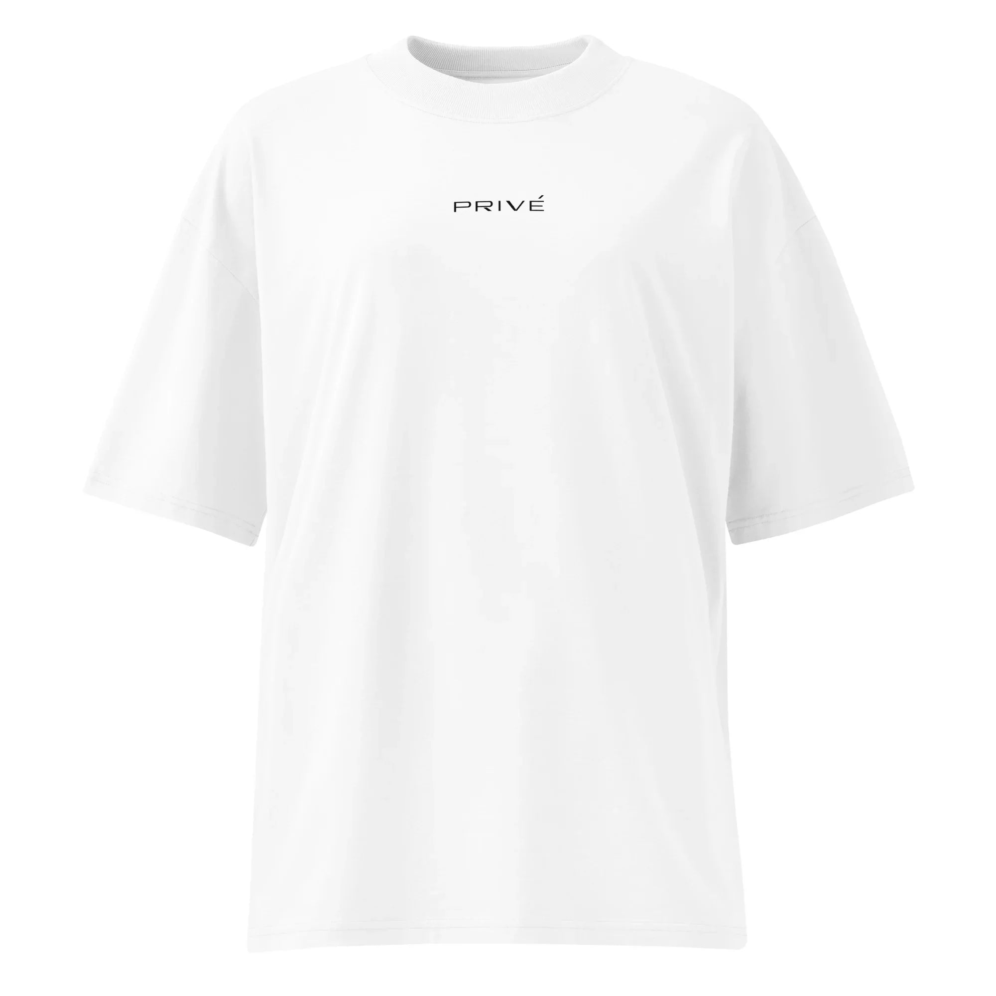 organic oversized high neck t-shirt