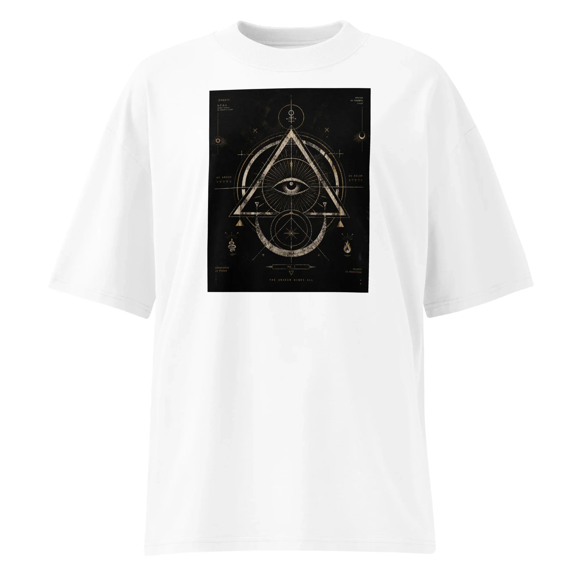 Oversized T-Shirt The Eye Abstrakt