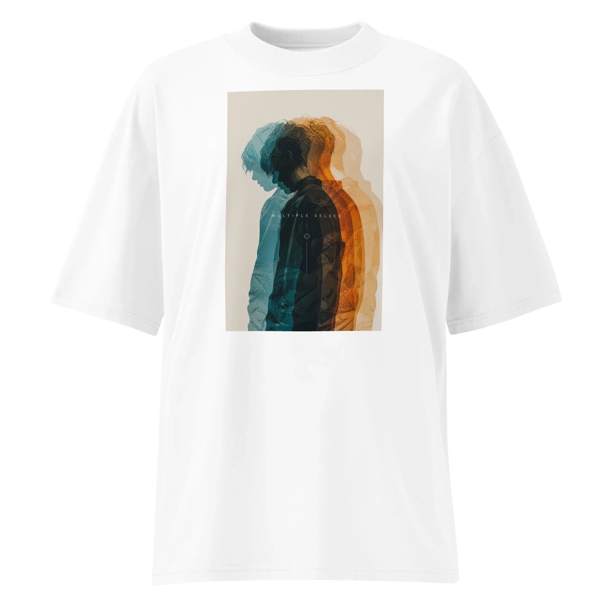 Oversized T-Shirt Multiple Abstrakt