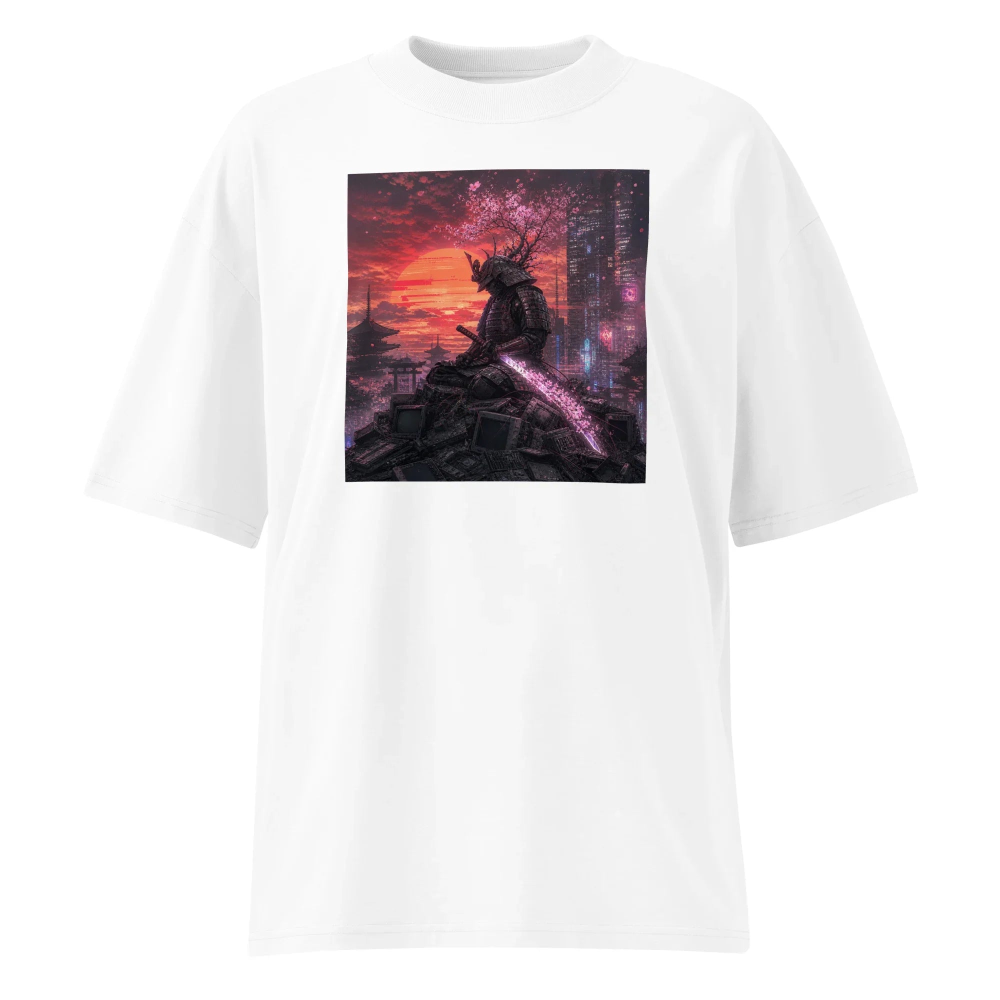 Oversized T-Shirt The Samurai Abstrakt