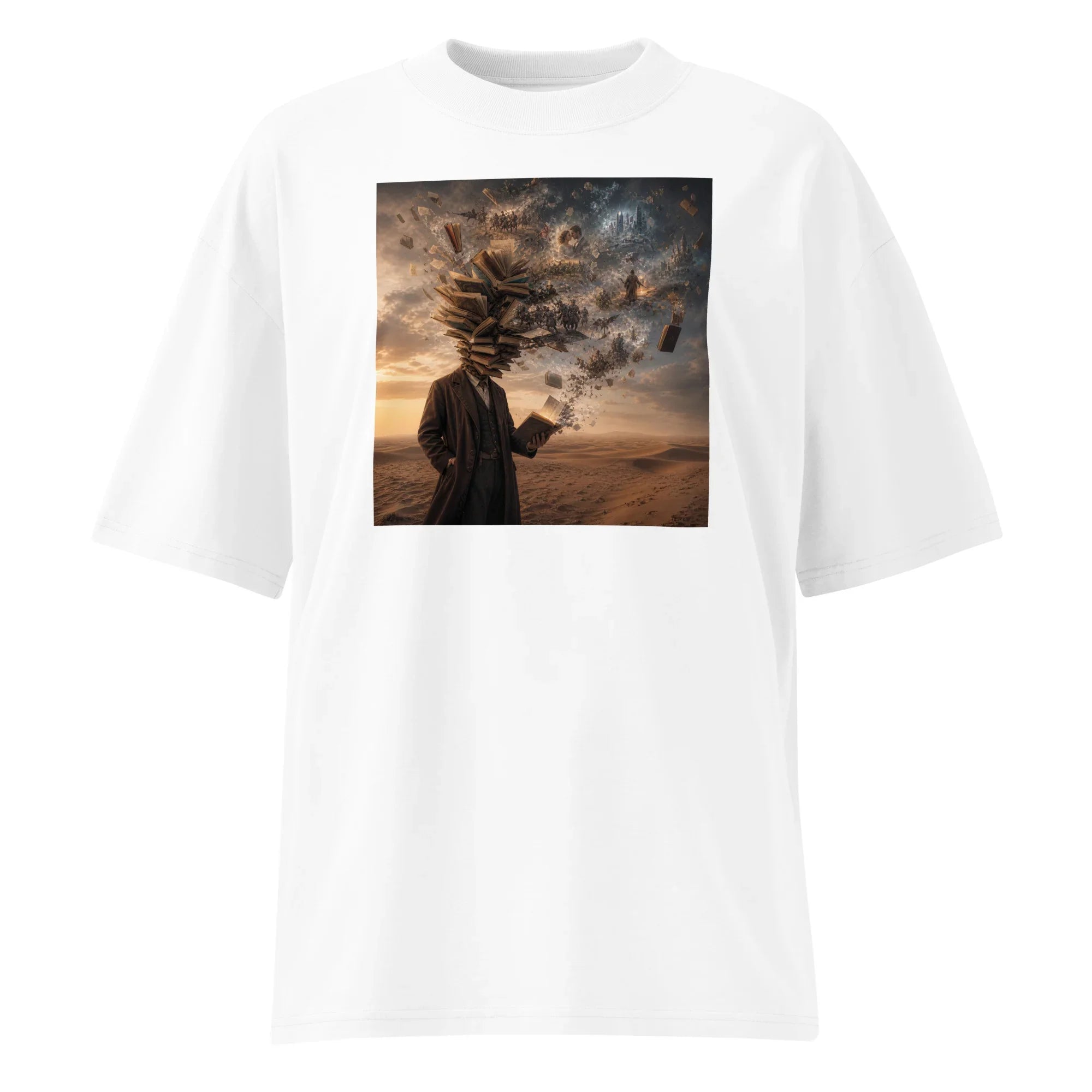 Oversized T-Shirt Books Abstrakt