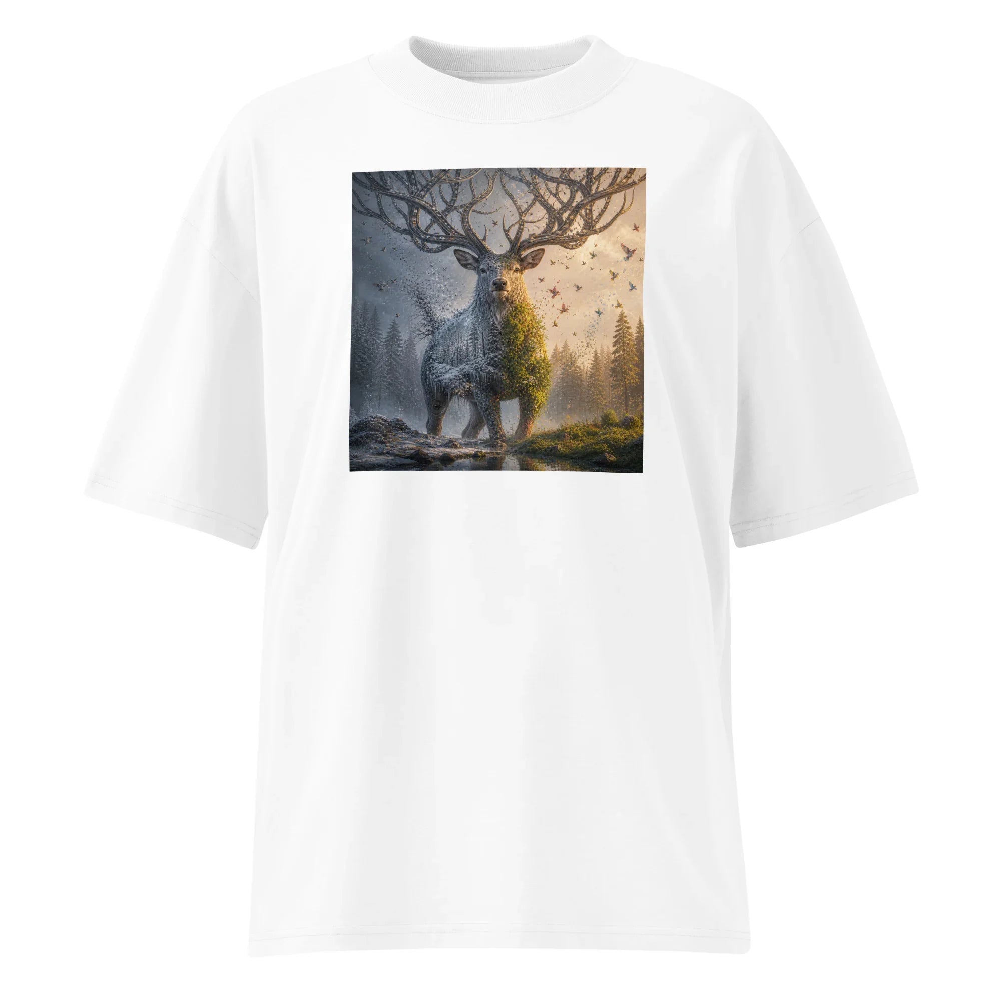 Oversized T-Shirt Proud Animal Abstrakt