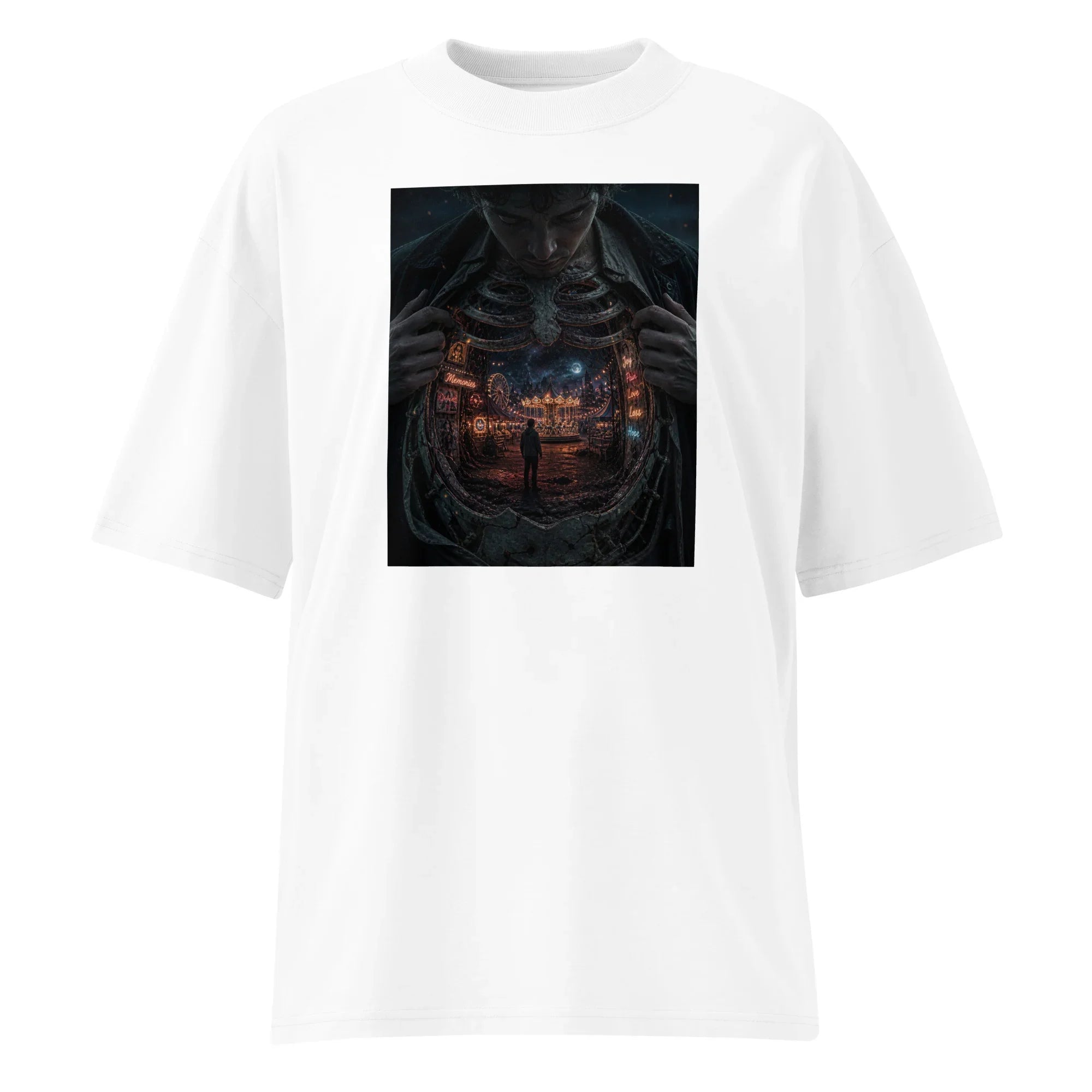 Oversized T-Shirt Inside Abstrakt