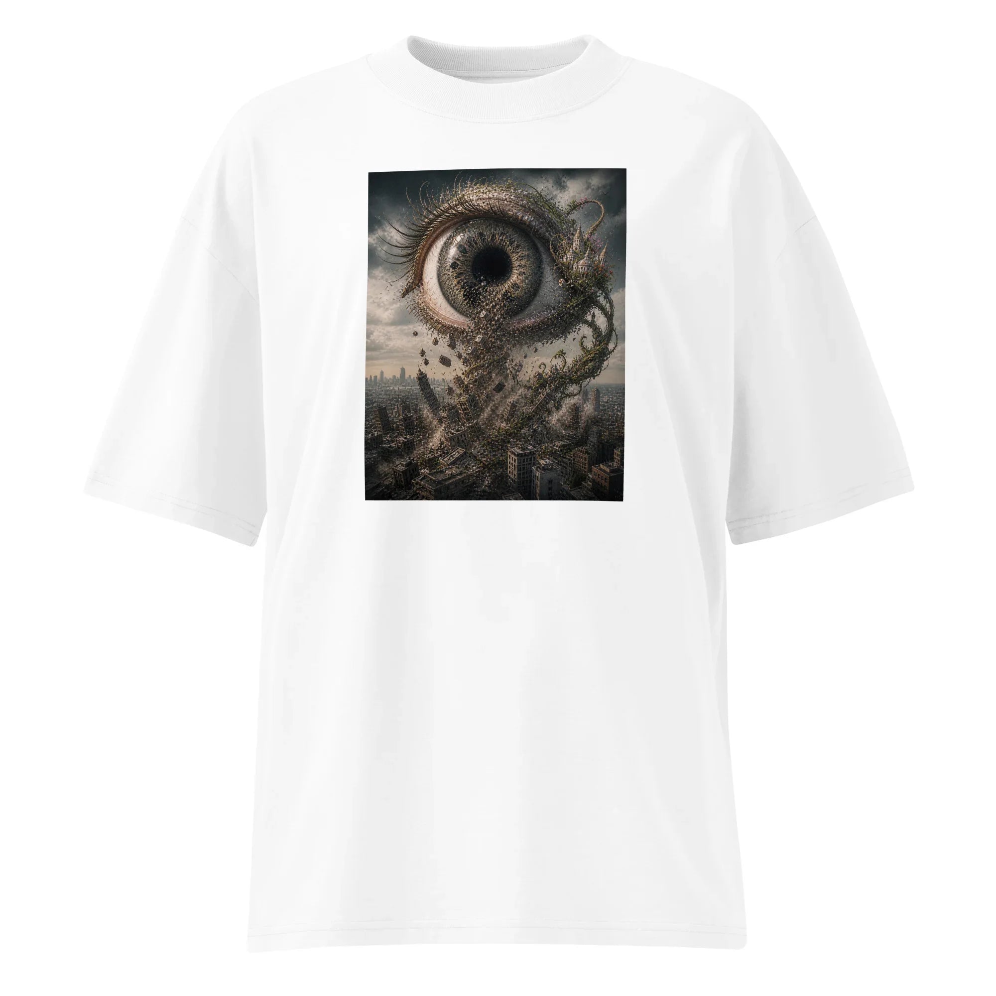 Oversized T-Shirt Eyecontact Abstrakt
