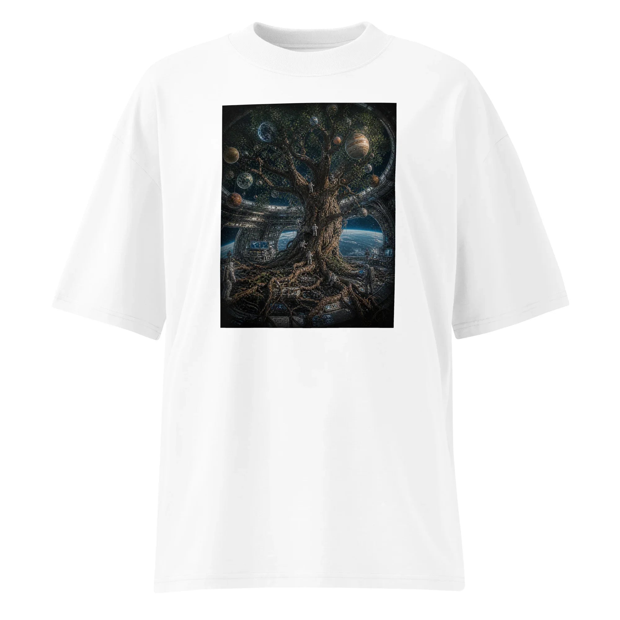 Oversized T-Shirt The Tree of Agaram Abstrakt