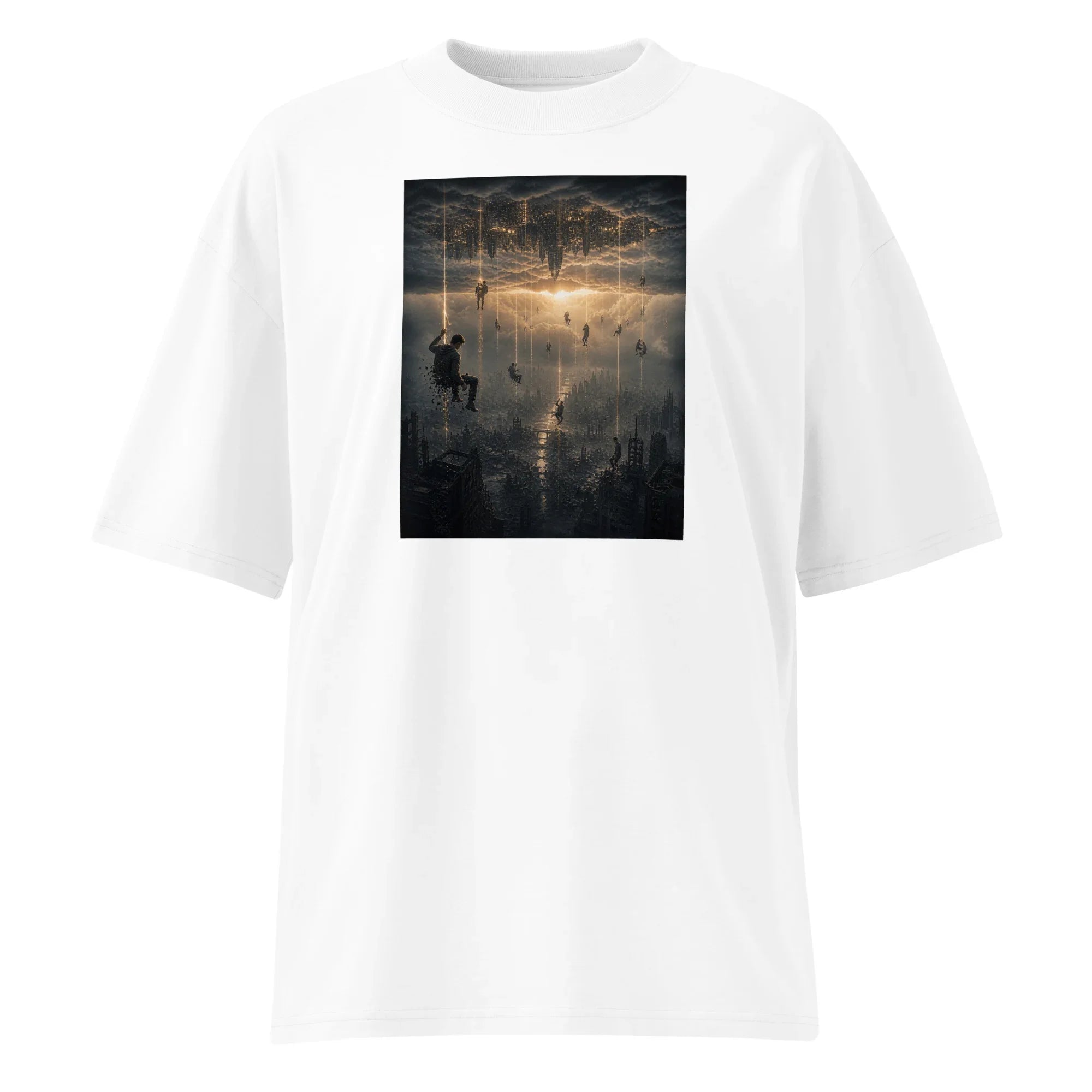 Oversized T-Shirt Heavens Rope Abstrakt