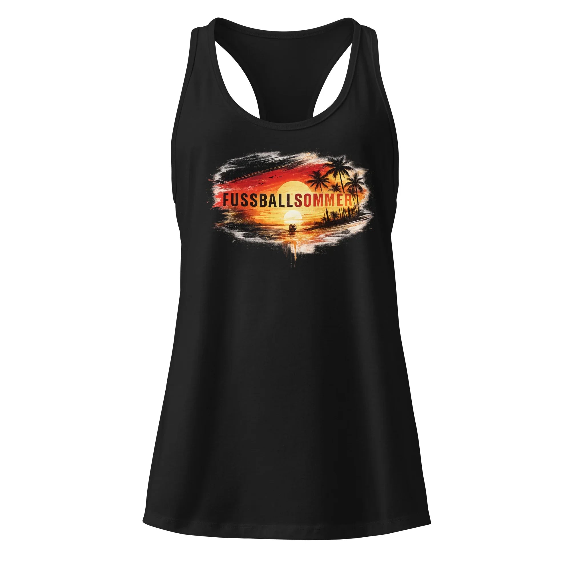 Women’s fitted racerback tank top