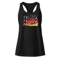 Women’s fitted racerback tank top