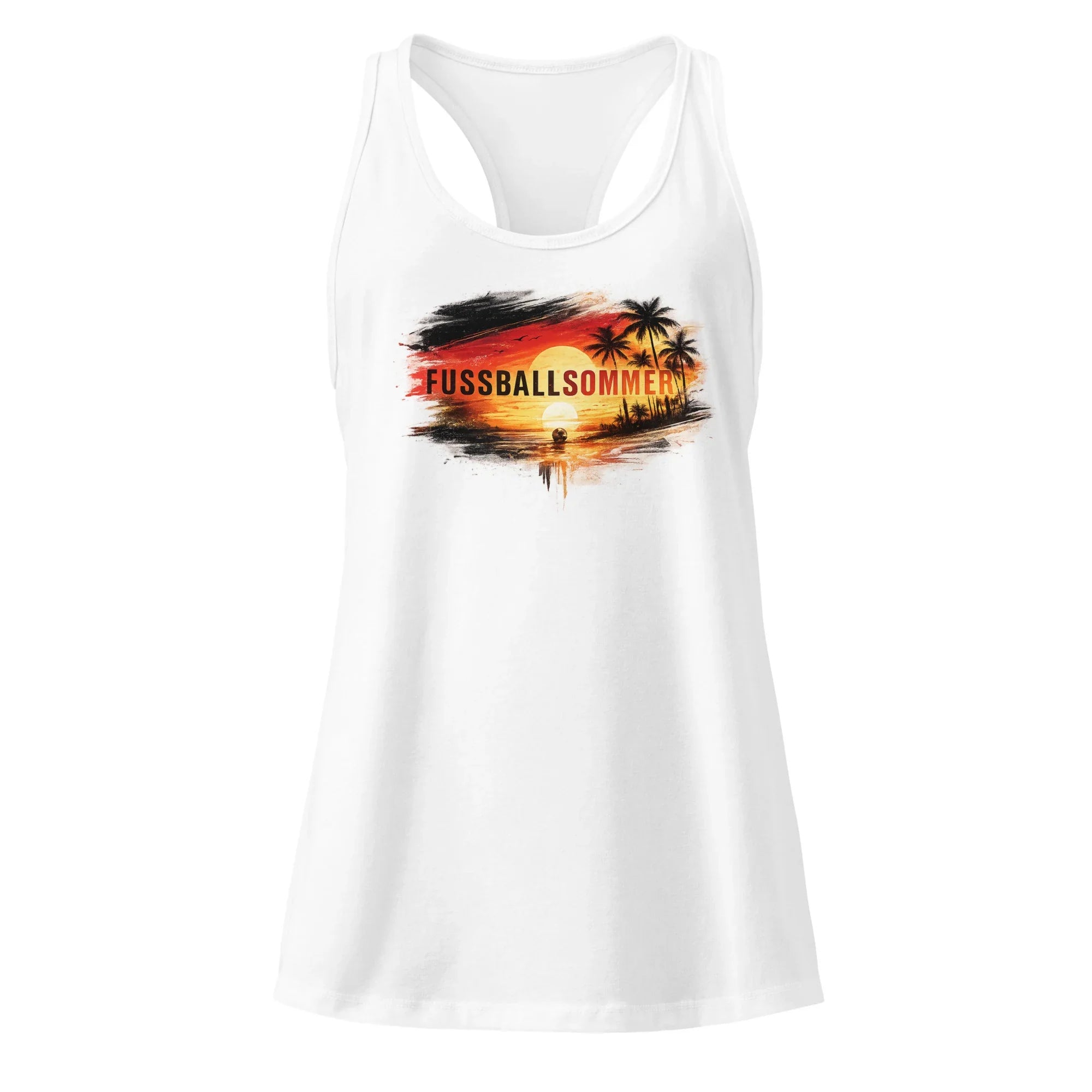 Women’s fitted racerback tank top