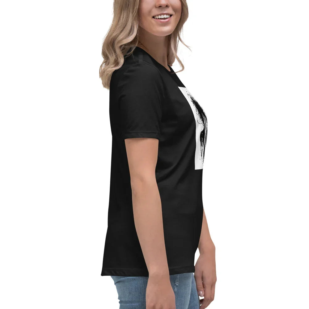 Women T-Shirt INSANE PRIVE COLLECTIVE B&W EDITION